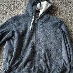 Sonoma Charcoal Sherpa-Lined Jacket